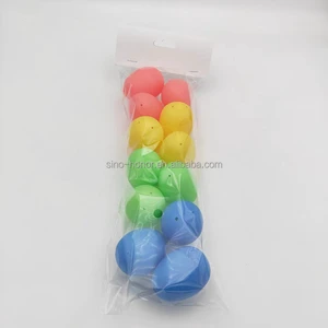 Plastic Colorful Easter Eggs Decoration