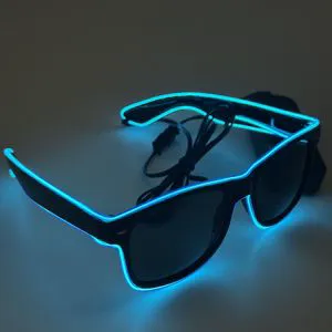 Multi-Style Multi-Color LED Glasses | Party Glasses with 2*AA Batteries for Birthday Christmas & New Year Festivals