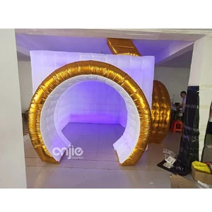 Inflatable Photo Booth Shell 360 Props Inflatable Party Decorations Photo Booth Backdrop Custom
