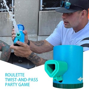 Drink Shotgun Roulette Spinning Drink Rack Fun Tailing Drinking Games Party Supplies