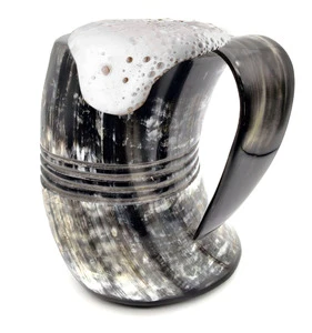 Premium Quality Game of Thrones-Inspired Horn Drinking Mug Viking Style Beverage Tankard Great for Fantasy Enthusiasts for Sale