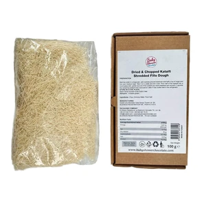 Kadayif 100 gr Turkish Dessert Natural Ingredients Crunchy Caramelized Kataifi Knafef Perfect for Dubai Chocolate Bar Katifi