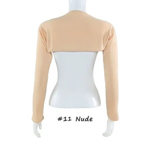 High Quality New Solid Color Modal Base Malay Shoulder Sleeve Anti-walking Shawl Hand Sleeve For Daily Wear All Season