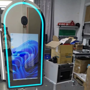 Portable Props Selfie Magic Miroir Photo Booth Kiosk Machine Mirror Photo Booth for Events