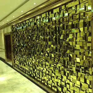 3D Shimmer Plastic Wall Panels Sequins Backdrop LED Lights for Party Wedding Events Hotel Home Decoration-Modern Art Deco Design