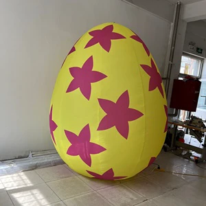 Inflatable Easter Egg Decoration for Spring Festivities