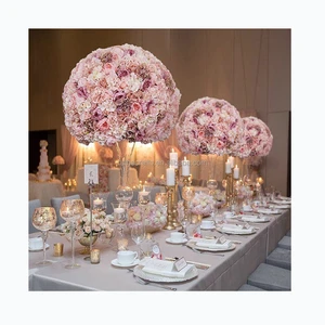 Wedding Party Heart Table Decoration Artificial Flowers Centerpieces Floral Centerpieces for Wedding Table