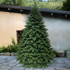 Wholesales Factory Price Full PE Christmas Tree 6ft-9ft Outdoor Artificial Christmas Tree PE For Christmas Party Supplier