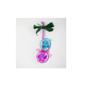 Festive Glitter Resin Christmas Ribbon With Rich Color Finish For Wreath And Garland Decoration By CRAFT ZONE EXPORT