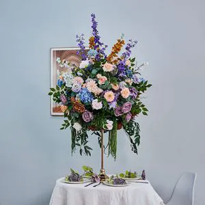 New Style Extra Large 60cm Table Flower Ball Wedding Arrangement Finished Floral Art Living Room Decoration