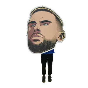 Customizable Fathead Cutout Party Prop Bachelor Graduation Wedding Head Cutout Fans Promotional Big Head Cutouts For Parties