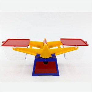 Early Educational Playing Plastic Math Balance Number Pan Balance Toy With Two-bucket