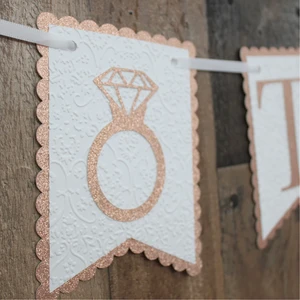 Custom Bride to Be Banner Personalized Bridal Shower Decoration Bachelorette Party Backdrop Wedding Party Supplies OEM Wholesale
