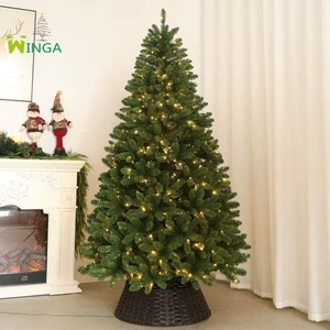 Eco-friendly Removable Christmas Ornaments Set with LED Lights OEM Custom & Sample Available Holiday Decor Accessories