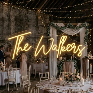 Custom Flex Neon Sign LED Silicon Strip Dimmable Lettering Signage Indoor Outdoor Wedding Event Backdrop Man Cave Garage Shop