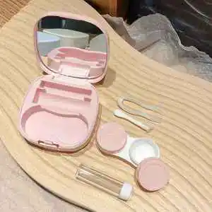 Party Favors Wholesale Custom Logo Contact Lenses Packaging Box Customized Contact Lens Premium Luxury Cases
