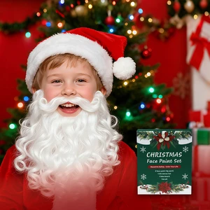 GP Christmas Children's Oil-Based Washable CE Certified Cosmetic Grade Face & Body Paint Kit DIY Party Face Painting Set