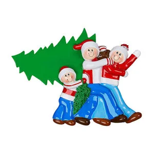 hand painted christmas ornaments high quality resin ornaments