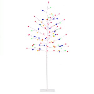 Factory Best Price LED Christmas Lights 220v Tree Shape Decorative Explosive Colorful Balls Snowflakes for Outdoor Family Use