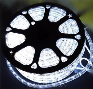 LED Neon RGB & White Rope Light 110V/220V Flex LED 360 Degrees PVC IP65 70 Lighting Circuitry Design for Christmas Decorations