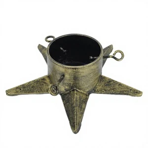 Star Shape Tree Stand Holiday & Christmas Decorative Metal Pine Tree Display Stand at Reasonable Prices