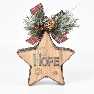 GY BSCI Tree Star Decoration Foam Craft Gifts Xmas Ornaments Party Wall Decor LED Christmas Hanging