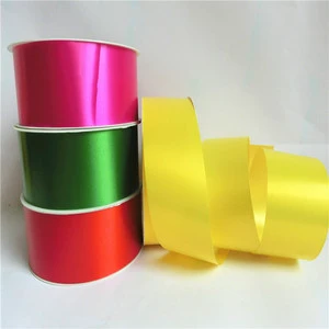 Wholesale 50mm 100 Meters Christmas Party Wrapping Poly pp Polypropylene Gift Ribbon Plastic Ribbon
