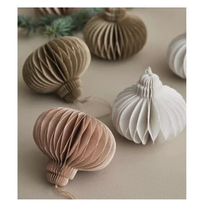 Christmas Tree Decoration Paper Christmas Ornaments Wall Paper Home Decoration