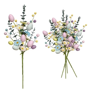 Easter Holiday Supplies Easter Stickers Home Decorations Ornaments Picks Easter Tabletop Decorations