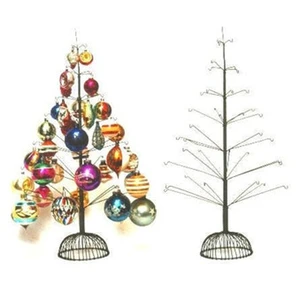 Hot Sale Black Wire Christmas Ornament Hanging Display Stand for Home Restaurant Resort Decoration Christmas Tree Accessories