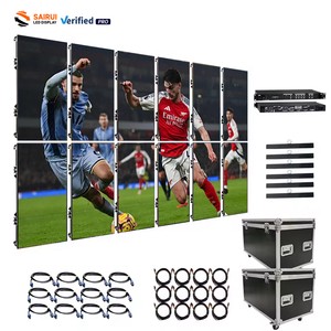 4m X 3m Complete System 500mmx500mm LED Panel Event Church Backdrop Indoor Outdoor LED Screen P2 P3 P2.6 P2.9 P3.91 LED Display
