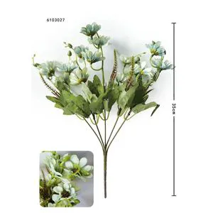 Light Green 6103027-5 Decorative Table Decoration Bouquet for Home Wedding and Valentine's Day
