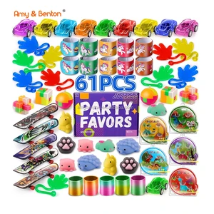 Amy&Benton 61 Pcs Party Favor Accessories for Kids Promotion Gift and Classroom Prizes