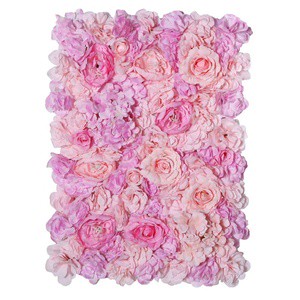 Decorative Flower Rose Hydrangeal Wedding Background Wall Flowers Wall for Wedding