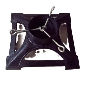 Hot Selling New Cast Iron Christmas Tree Stand Metal Christmas Tree Stand square Shape