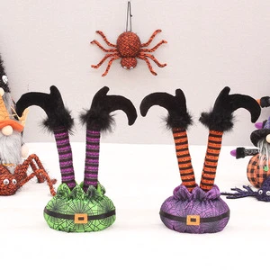 Cross Border Halloween Decor Supplies Upside Down Elf Legs Ornaments Ghost Festival Scene Venue Arrangement Props Wholesale