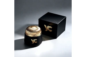 YC OEM Luxury Glass Jar Storage Jar Arabic Style Suitable For Storing Saffron