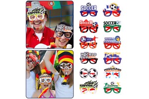 Wholesale Club Party Decorations Sport Team Football Cup Cheering Spectacle Frame Fan Zone Cheering Supplies for Soccer Game