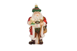 China MRS Glass Hanging Santa Claus Tree Christmas Ornaments
