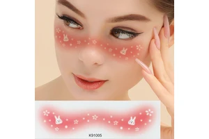 Face Freckle Powder Blusher Sticker Cute Cartoon Makeup Eye Makeup Beauty Girl Stage Face Paste Tattoo Sticker