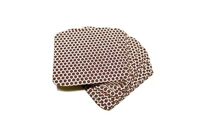 Custom Rounded Square Match Strikers Pack Of 10 Honeycomb Pattern With 1 Inch 1.5 Inch 2 Inch Match Strike Paper