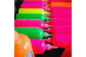 Neon Cream Fluorescent Luminous Body Paint UV Liquid Coloring for Party Face Painting