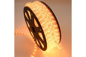 Flexible LED Rope Lights Waterproof RGB Warm White Outdoor Decorative Lighting for Christmas Wedding Garden Party