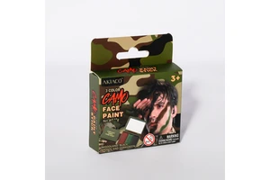 Safe and Skin-friendly 3 Color Body Washable Body Painting for Halloween Carnival