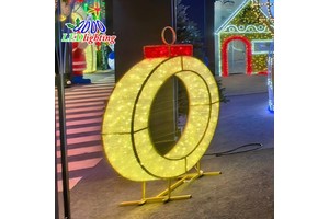 Outdoor IP65 Waterproof LED 3D Motif Christmas Decorative Lighting Premium Indoor/Outdoor Christmas Lights