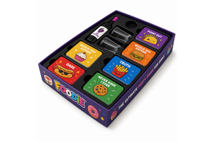 Custom Party Card Board Game Printing with Full Set Cards Dice Tokens Game Box OEM
