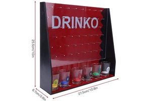 2023 Hot Shot Glass Drinks Bar Game Set Best Selling Wholesale Drinking Game Great Fun Party Supplies Shot Glass Drinking Set