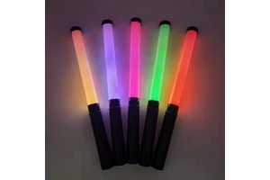 Light Up Wand 15-color Dark Light Personalized Logo Pulseras Para Fiesta Personalizado Eco Friendly Party Supplies Glowing Wand