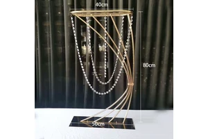 Hot Sale Wedding Event Table Decoration Gold Metal Flower Ball Stand Wedding Centerpieces Flower Stand