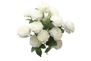 Hot Selling Ouge PS-01 Single Artificial Silk Fabric Rose Wedding Table Set Ornament Garden Supply
